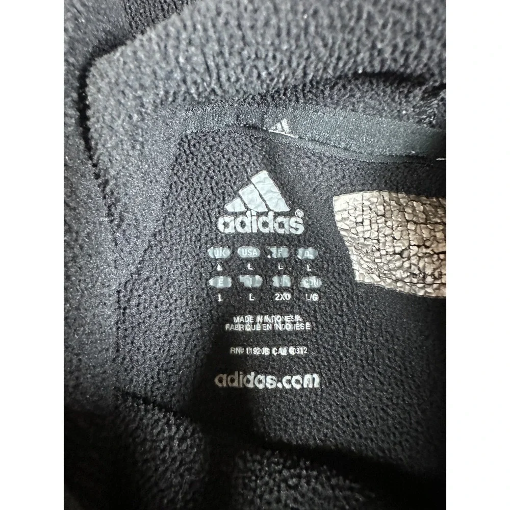 Adidas‎ Hoodie Mens Large Navy Blue Brooklyn Nets Athletic Training Performance